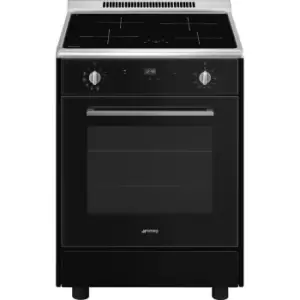 SMEG CP60ITVN Electric Cooker with Induction Hob - Black - A Rated