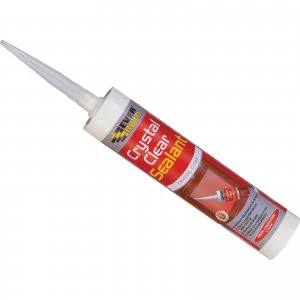Everbuild Crystal Clear Silicone Sealant 310ml
