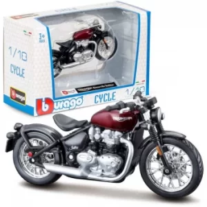 1:18 Triumph Bonneville Bobber Motorbike Diecast Model