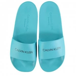 Calvin Klein Calvin Logo Sliders - Bluefish