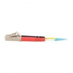 C2G 5m LC-LC 10GB 50/125 OM3 Duplex Multimode PVC Fibre Optic Cable (LSZH) - Aqua