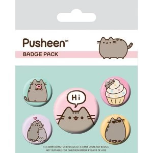 Pusheen - Pusheen Says Hi Badge Pack