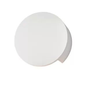 Sanna Integrated LED Wall White Plaster 2 Light IP20