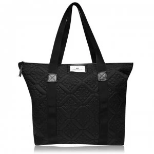 Day ET Gweneth Quilted Flotile Tota Bag - Black 12000