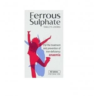 Ferrous Sulfate 200mg 60 Tablets