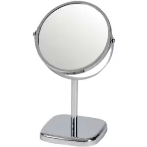 Showerdrape - Capri 2x Magnification Double Sided Vanity Table Mirror - Chrome