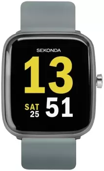 Sekonda Grey Silicone Strap Smart Watch
