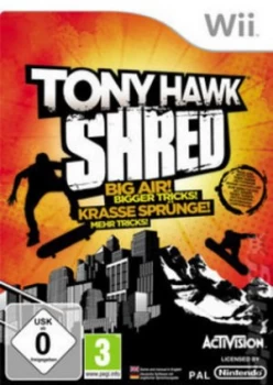 Tony Hawk Shred Nintendo Wii Game