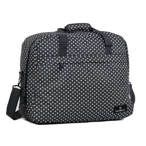 Members by Rock Luggage Essential Carry-On Travel Bag Polka Dot