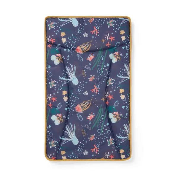 Tutti Bambini Baby Changing Mat- Our Planet Ocean Blue