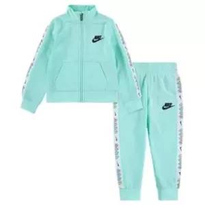 Nike Taped Tracksuit Infant Girls - Blue
