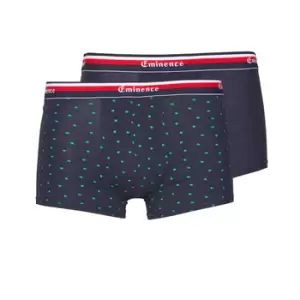 Eminence LE19 X2 mens Boxer shorts in Blue. Sizes available:XXL,M,L,XL
