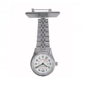 Sekonda White And Silver 'Fob' Watch - 4587