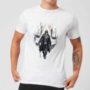 Assassins Creed Syndicate London Skyline Mens T-Shirt - White - 5XL