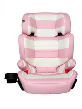 My Babiie Group 23 Car Seat - Pink Stripes, One Colour