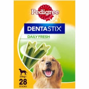 Pedigree 28 pack Dentastix Daily Oral Care Dog Treats for Large Dogs