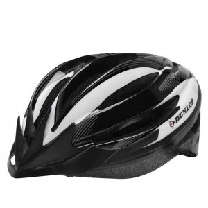 Dunlop Cycle Helmet - White/Black