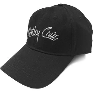 Motley Crue - Logo Mens Baseball Cap - Black