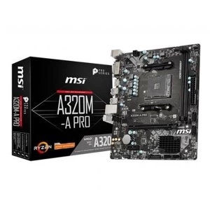 MSI A320MA PRO AMD Socket AM4 Motherboard