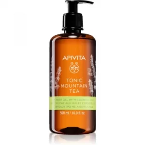 Apivita Tonic Mountain Tea Toning Shower Gel 500ml