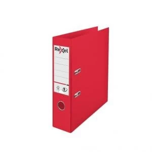 Rexel Choices A4 Polypropylene Laf Red Pack of 10