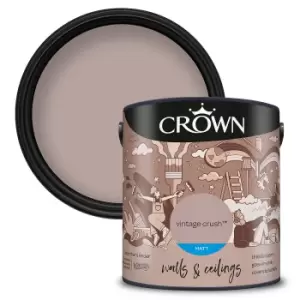 Crown Matt Emulsion Paint Vintage Crush - 2.5 litres