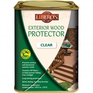 Liberon Exterior Wood Protector 1l Clear