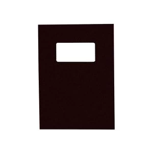 GBC Leatherboard A4 250gm2 Window Binding Covers Black 2 x Pack of 25