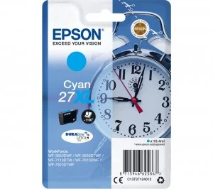 Epson 27XL Alarm Clock Cyan Ink Cartridge