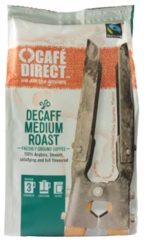 Cafedirect Fair Trade Organic Decaf Ground Coffee - 227g