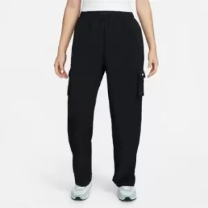 Nike Sportswear Essential Womens High-Rise Woven Cargo Pants - Black