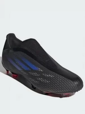 Adidas Mens X Laceless Speedflow.3 Firm Ground Football Boot, Black, Size 8.5, Men