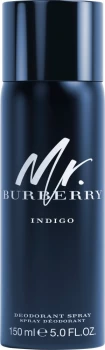 Burberry Mr Burberry Indigo Deodorant For Him 150ml