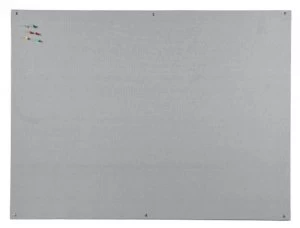 Bi-Office Unframed Grey Felt Notice Board 120x90cm