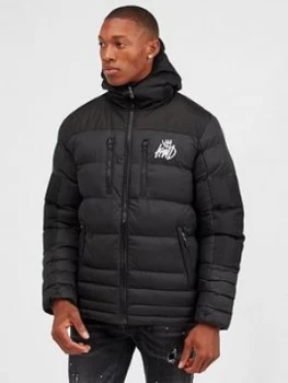 Kings Will Dream Boden Padded Jacket - Black, Size XL, Men