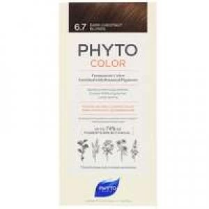 PHYTO Phytocolor New Formula Permanent: Shade 6.7 Dark Chestnut Blonde