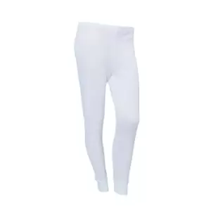 FLOSO Ladies/Womens Thermal Underwear Long Jane (Viscose Premium Range) (Hip Fit: 42-44inch (18-20)) (White)