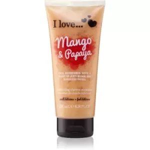 I love... Mango & Papaya Shower Scrub 200ml