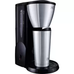 Melitta Single 5 Therm Coffee maker Stainless steel (brushed), Black Cup volume=5 Thermal jug