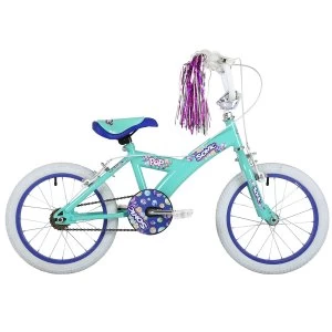 Sonic Girls Pop 16" Wheel Bike - Turquoise/Blue