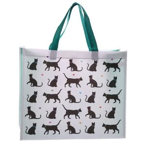 Cat Design Durable Reusable Shopping Bag