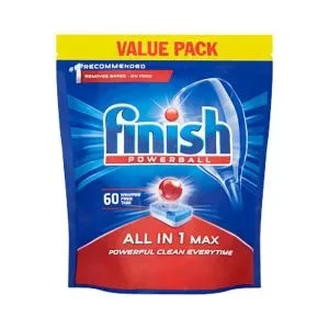 Finish Dishwasher Powerball Tablets All-in-One Ref RB797730 Pack 60