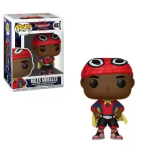 Marvel Spider-Man into the Spiderverse Miles with Cape Pop! Vinyl Figure