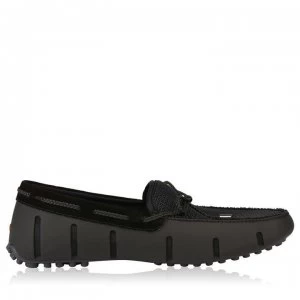 Swims Braided Lux Loafers - Black/Graphite