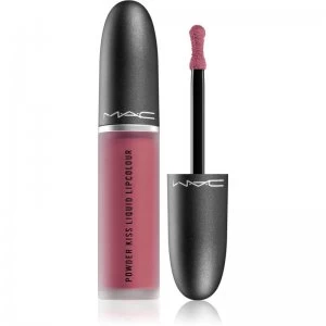 MAC Cosmetics Powder Kiss Liquid Lipcolour Liquid Matte Lipstick Shade More the Mehr-ier 5ml