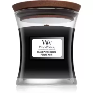 Woodwick Black Peppercorn scented candle wooden wick 85 g