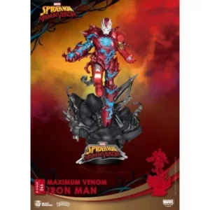 Marvel Comics D-Stage PVC Diorama Maximum Venom Iron Man 16 cm