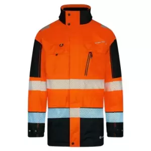 Click Workwear Deltic Hi-vis Jacket Two-tone or BL XXL