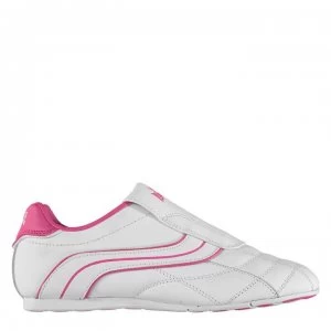 Lonsdale Benn Childs Trainers - White/Cerise