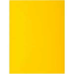 Exacompta 2 Flap Folder 216011E A4 Yellow 210gsm Cardboard 24 x 32cm Pack of 250